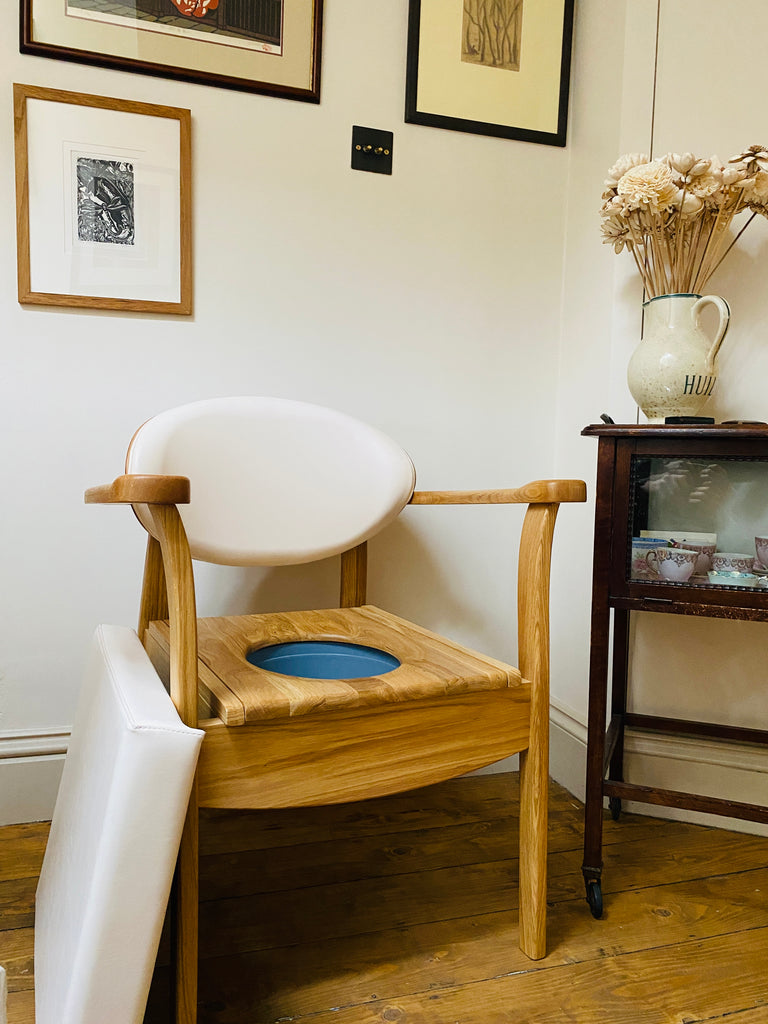 Luxury Commode Chair for Elderly & Disabled Patients Fred Mill